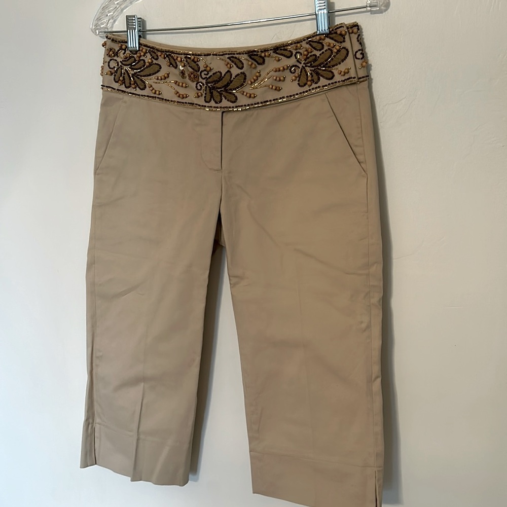 🎈3/$25🎈Robert Rodriguez Embellished Waist Capris